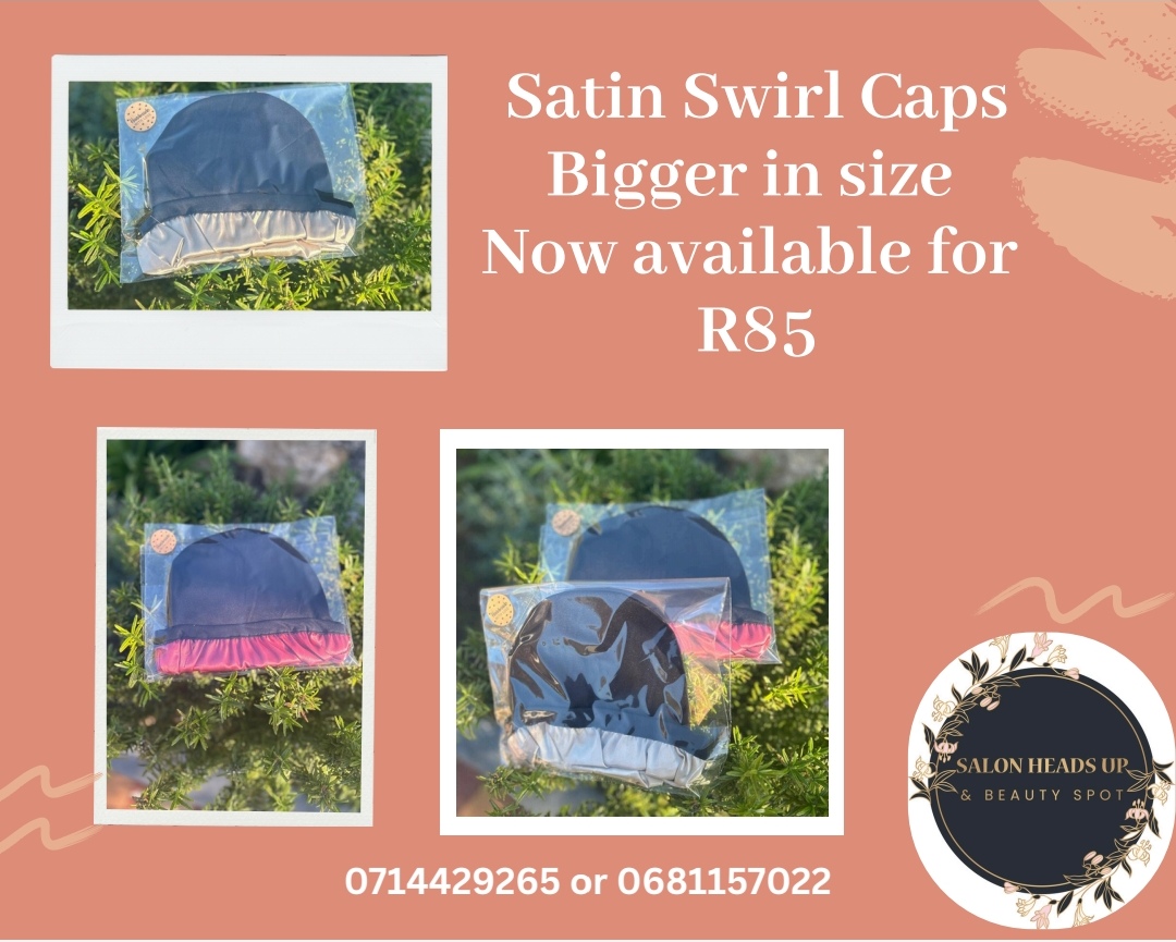 Satin Swirl Caps